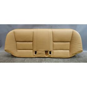 52209126453 Bmw 04-10 E60 5-series Sedan Rear Seat Bottom Bench Natural Brown Leather Oem