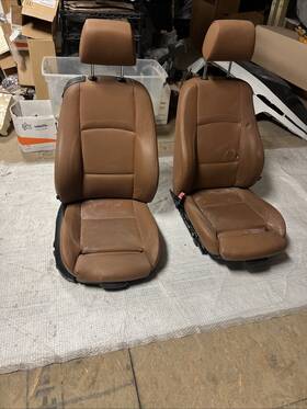 61.35-9196935-02 Bmw 07-13 Oem E92 328 335 Leather Dakota Seats Door Panels Interior Brown Set
