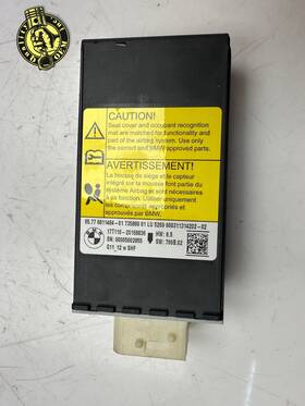 65776811464 Bmw 2016-2024 3 4 5 7 8 X3 X4 Front Right Seat Weight Occupant Sensor Module Oem