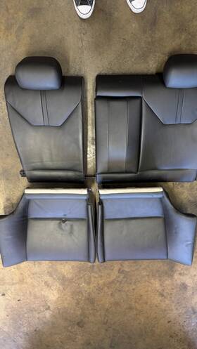 68130941 Bmw 2008 - 2013 E92 M3 Nappa Leather Rear Seat