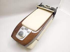 68968931 Bmw 750i 750li E65 E66 2006-2008 Rear Seat Armrest Center Console Beige Oem