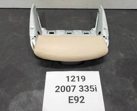 6979257 Bmw 07-13 Oem E92 Front Right Sport Seat Lower Support Bolster Leather Beige