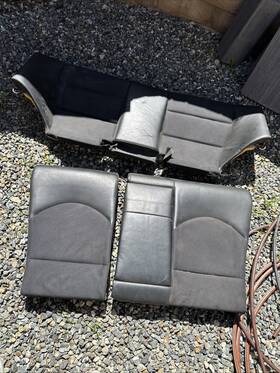 6980835 Bmw 01-06 E46 M3 Coupe Rear Mcloth Sport Seat Cushion Oem