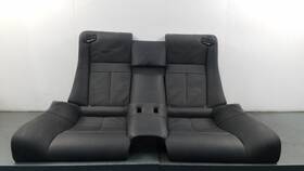 7039807 Bmw 2008 M6 E63 Black Leather Rear Seat - #4556 D1