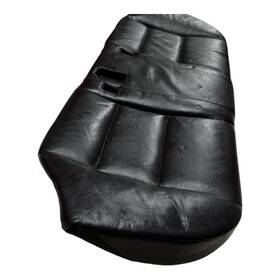 7058580 Bmw 04-10 550i E60 Rear Left And Right Lower Bottom Seat Cushion Dakota Black Oem