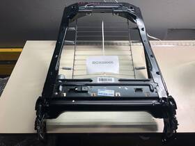 7075439 Bmw 2004 525i E60 Front Left Driver Seat Back Rest Backrest Frame Mechanism Oem