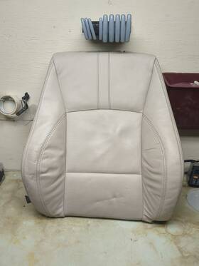 Bmw 7255679 2011-2018 X3 F25 Front Right Pass Seat Backrest Upper Cushion Beige Oem