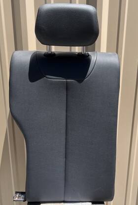 7267868 Bmw 2013-2015 335i 328i F30 Rear Right Upper Seat Backrest Cushion Black Oem