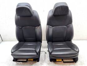 7293523 Bmw 10-12 Oem F01 F02 Front Left Right Comfort Seats Leather Nappa Black Set