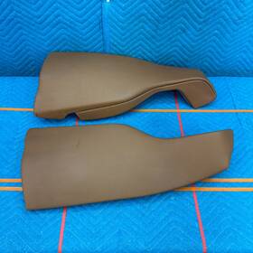 7301214 Bmw 2012 2016 328i F30 Rear Seat Back Side Covers Rr-rl Sattel Brown Oem