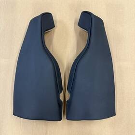 7301216 Bmw 12-18 F30 3-series Set Of 2 Rear Seat Left And Right Sensatec Bolster Oem