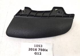 7312905 Bmw 16-22 Oem G12 750 Front Passenger Seat Left Cover Trim
