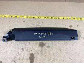 7317451 Bmw 2010 - 2015 750i F02 Front Left Side Seat Track Frame Lower Cover Trim Oem