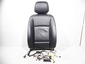 7342452 Bmw 14-16 F10 528 535 550 Front Right Passenger Seats Nappa Leather Black Oem