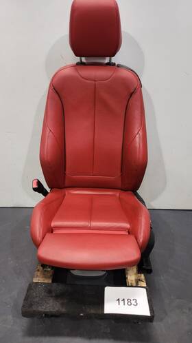 7392471 Bmw Oem F22 F32 Front Left Driver Side Seat Sport Red Dakota Leather