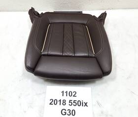 7412678 Bmw 17-20 Oem G30 540 M550 Front Right Passenger Bottom Rest Seat Cushion Mocca