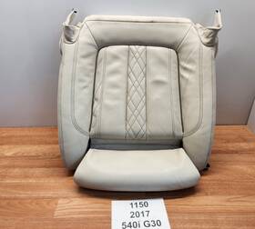 7412682 Bmw 17-23 Oem G30 530 540 Front Left Driver Lower Seat Cushion Nappa White