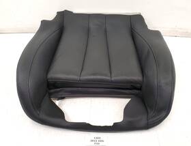 7939923 Bmw 14-20 Oem F33 Front Left Sport Seat Lower Cushion Black Leather Blue Stich