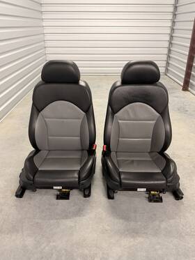8192447 Bmw 00-03 Oem E39 M5 Front Left Right Seat Cushion Silverstone With Headrest