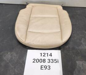 9168530 Bmw 07-10 Oem E93 Convertible Front Right Lower Leather Cushion Seat