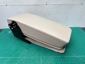 9261975 Bmw 09-15 F01 F02 750i Rear Center Seat Armrest Arm Rest With Cup Holder Beige Oem