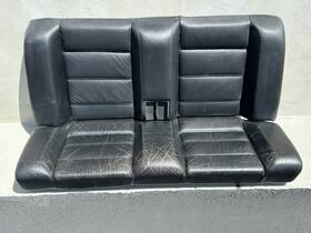 E30-m3 Bmw M3 E30 325i 318i 325is 325e Black Leather Oem Rear Seat