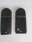 C5zb-6561992-bw R-h Ford Mustang Bench Seat Hinge Cover Pair Oem Black