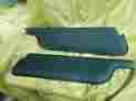 C5zz-6504104-bk 1964 1965 1966 Ford Mustang Sun Visor Black Pair