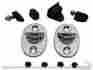 C6zz-6360575-k Late 1965-1966 Ford Mustang 2 Rear Seat Kit Fastback Only
