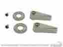 C8az6262622 1968-1969 Ford Mustang Seat Latch Handle And Bezel Set