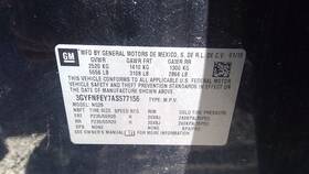 202-02315l Cadillac Driver Front Seat Electric With Heated Opt Ka1 Fits 10 Srx 248034