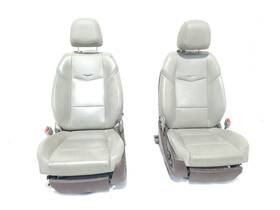 202-03555l Cadillac 2013 Ats Oem Pair Of Seats Bucket 4c2 Electric Leather Heated