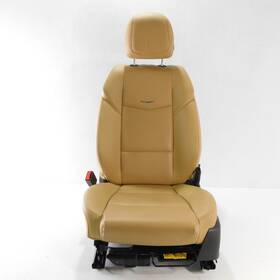 23191899 Cadillac 13-19 Ats Tan Caramel Leatherette Front Lh Driver Seat