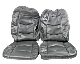 33712792004 Cadillac Escalade Oem Front Seat Black Leather Covers Driver Passenger 33712792004 Cadillac Escalade Oem Front Seat Black Leather Covers Driver Passenger