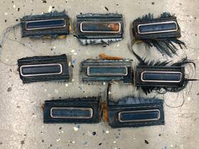 2024-0012 Chevrolet 051625h/2024-0012 1971 Impala Caprice Seat Buttons Donk Whip 71 Chevy