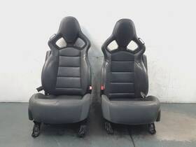 0947 Chevrolet 2015 Corvette C7 Z06 Competition Sport Seat Set Light Gray #0947