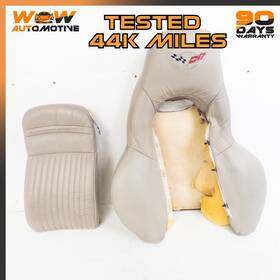 12455512 Chevrolet 98-02 Corvette Front Left Driver Side Seat Top Upper Back Cushion Oem