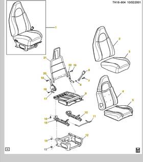 15800180 Chevrolet 03 04 04.5 05 Kodiak Topkick Gmc Chevy C4500 C5500 Passenger Seat Right