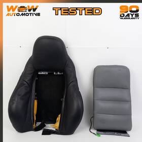Chevrolet 19123840 07-10 Corvette C6 Front Right Top Upper Seat Cushion Leather Black Oem