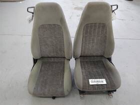 202-01438al Chevrolet Camaro Pair Of Front Cloth Bucket Seats Electric Fits 99 00 01 02