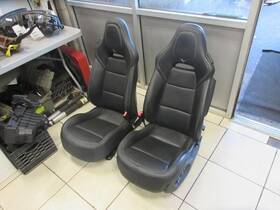 202-04501l Chevrolet 2014-2019 Chevy Corvette 6.2l Z06 Oem Black Leather Front Left Right Seats