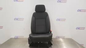 202-11253br Chevrolet 23 Chevy Silverado 3500 Manual Seat Front Right Passenger Black Vinyl Crew Cab
