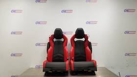 202-12006l Chevrolet 21 Chevy Corvette C8 Z51 2lt Memory Heated Cooled Seat Front Set Red And Black