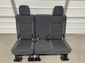 54534 Chevrolet 2021- 2025 Chevy Tahoe Suburban Yukon Black Third Row Seats Bolts