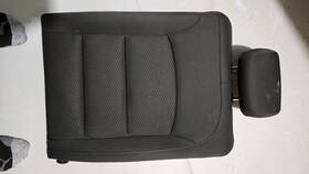 84316672 Chevrolet Fits 2016 - 2019 Chevy Malibu Complete Rear Seat Black Leather Trim H0y Oem