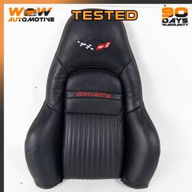 88954225 Chevrolet 98-02 Corvette C5 Front Right Seat Top Upper Back Cushion Oem