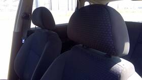96669230 Chevrolet 2006-2008 Chevy Aveo Pair Of Headrests Oem Left Right Set Seat Charcoal 81b