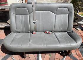 3-passenger Chevrolet R0256689b 2009 Chevy Express/gmc Savana Van Bench Seat 2nd/3rd Gray Vinyl