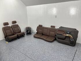202-12835l Chevrolet Truck 2018 Silverado 1500 High Country Leather Seats Console Door Trim Panels 881122