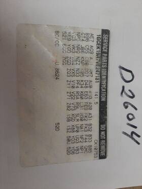 202.gm8597 Chevrolet Truck Tchev1500 1997 Front Seat 205961